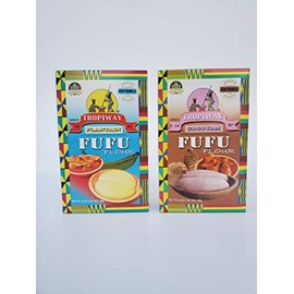 Tropiway Plantain and Cocoyam Fufu Flour 24oz