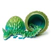 Flavery Dragon Egg - 12 inch Dragon in Egg, Easter