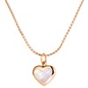 Temoto Valentines Day Gifts for Her Women Heart Necklace