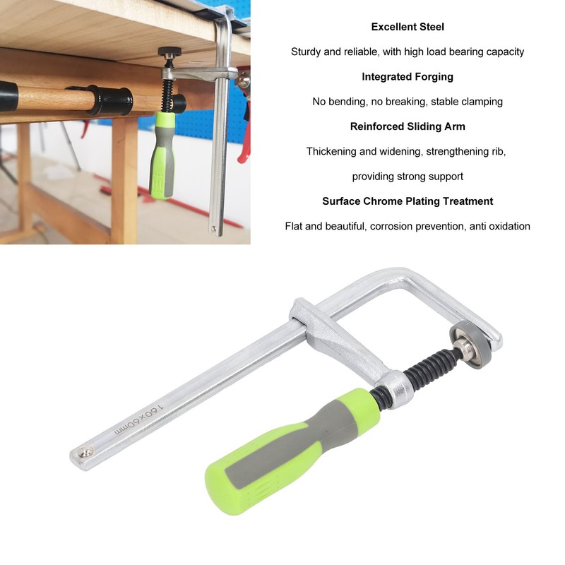 Guide Rail Clamp 13.5x6.5mm Track Alloy Steel High Load Bearing