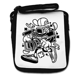 Cartoon Styled Video Camera Urban Filming Small Shoulder Bag