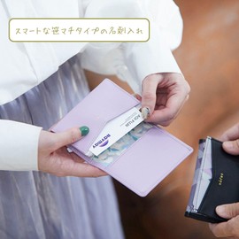 Raymei Fujii NSN1215A Business Card Holder Nofesu Name Card Case Mint Blue