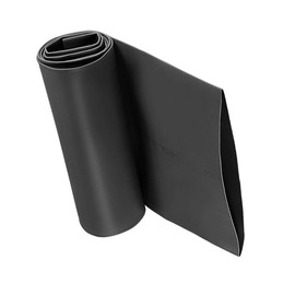 Unifizz Heat Shrink Tubing 90mm Dia 147mm Flat Width 2:1 Ratio Shrinkable Tube Cable Sleeve 1m - Black