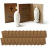 24 Mini Recuerdos Velas Aromáticas Bautizo Boda Primera Comunion Novenario