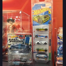 Diecast Blisters 5 Cars Compatible for Mainline or Regular Matchbox Hot Wheels Protector case Car - 0.60mm - Pack of 5 - hot Wheels Protector Packs