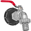 IBC Adapter Cap S60 x 6 with 3/4 Inch Outlet
