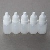 Othmro 0.2oz PE Lab Eye Plastic Dropper Bottles 15pcs, 5ml