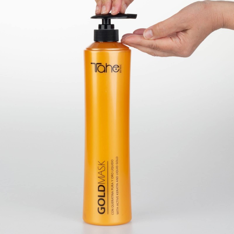 Tahe Botanic Gold Regenerating Hair Mask with Pure Keratin and