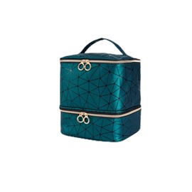 Onyiboer nail polish organizer bag and storage (green)