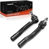 A-Premium 2 x Front Outer Tie Rod Ends, Compatible with