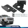 PIT66 LED Fog Light Mounting Bracket Compatible with Chevy Silverado