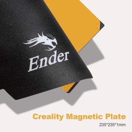 Creality K1C Soft Magnetic Base Build Plate PEI Sheet 235x235mm Flexible Print Platform for K1C / Ender 3S1/3 S1 Pro/3 Neo/3 V2 Neo/5 S1/3 V3 SE/K1/KE