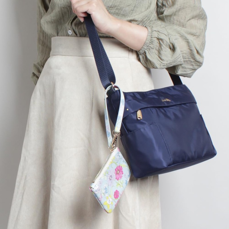 Laura Ashley ILNL-04 Laura Ashley Wales Nylon Horizontal Shoulder Bag