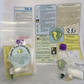 Algae Research Supply Algae Culture-Nannochloropsis, Perfect for School Science Fairs/Projects, Experiments & Classrooms