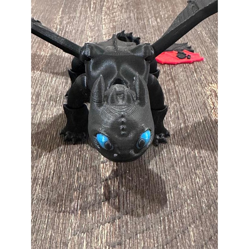 3D Printed Dragon (Toothless), Similar toNight Fury and Light Fury