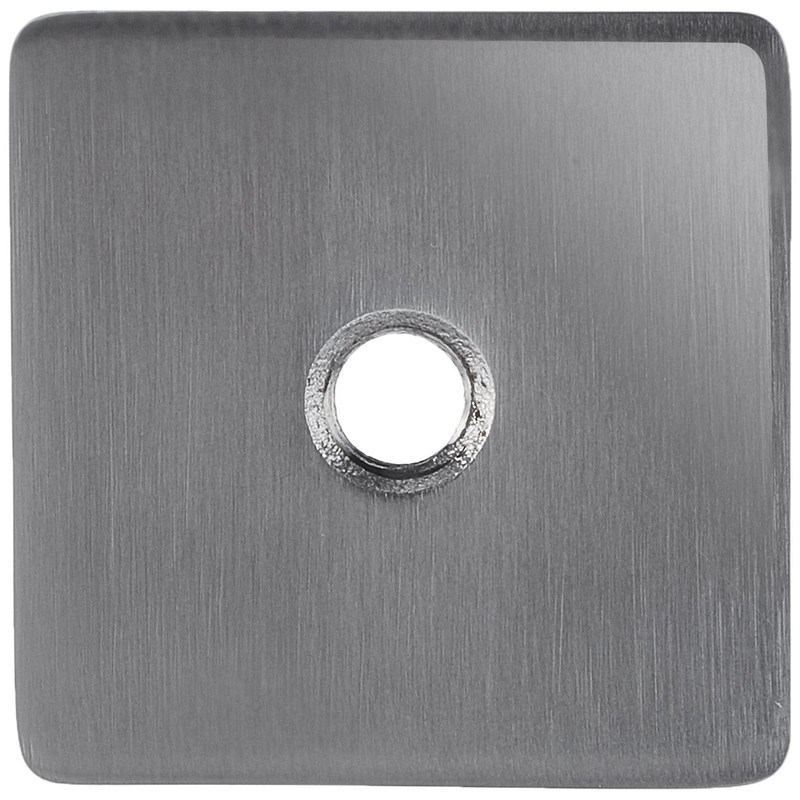 Croso End Cap Polished Square Hollow with Mittelbohrung M8 40