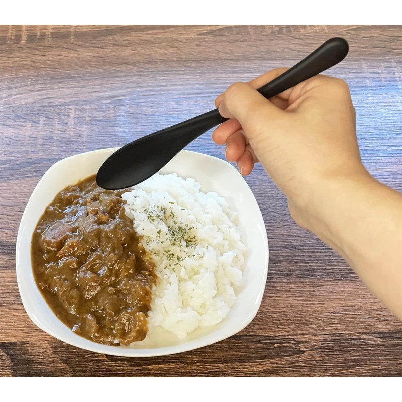 Takagi (髙儀) Made in Japan Rice Spoon Black Black Dishwasher