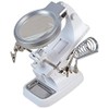 Magnifying Lamp with Third Hand & Stand, Helping Hand Magnifier,