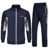 BGOWATU Men's Tracksuit Athletic 2-piece set Casual Full Zip Running