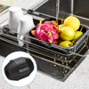 PATIKIL 30pcs Kitchen Sink Rack Feet 4mm Inside x 12.5mm