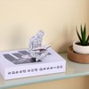 suruim Abstract Reading Statue with Text Detail - Thinker Figurine