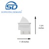 Supplying Demand 7014646 3060140 Refrigerator Freezer Door Light Switch Replacement