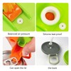 2-Piece Can Lid, 2-Piece Sealer, 4-Piece Plastic Straw, Reusable Dust