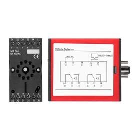 Keenso Vehicle Detector, Single Channel Induction Loop Vehicle Detector for Parking Access Control