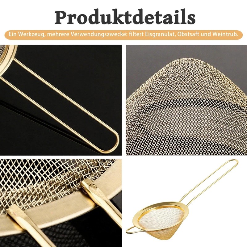 Matcha Strainer & Loose Tea Strainer | Metal Fine Mesh