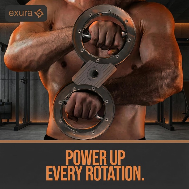 Exura Forearm Exerciser Burn Machine – Boxing Arm Rotation Trainer
