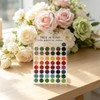 5pcs Deep Autumn Color Analysis Palette Draping Kit