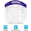 Protector Facial Antivaho Ajustable con Visera Ancha y Protección Completa