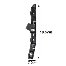62222-DF30A Pair Left Right Front Bumper Brackets for Nissan Rogue Sport 2017-2022,Bumper Brackets Support for Nissan Qashqai 2013-2021