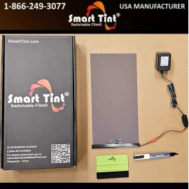 Smart Tint® 1 Piece Grey Genuine Smart Tint Switchable Glass Smart film USA Manufactured