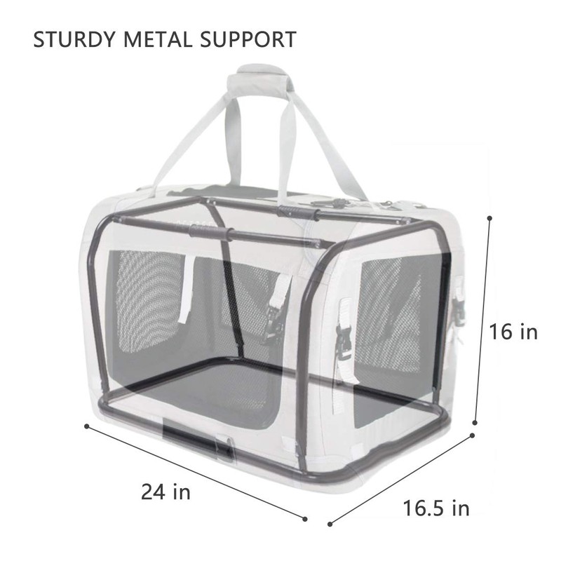 Petseek Extra Large Cat Carrier Soft Sided, Portable Small Dog