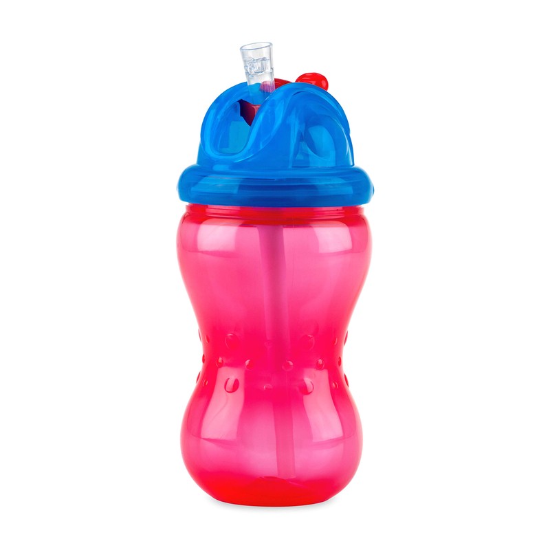 Nuby 3 Pack Boy Mega Flip It Cup with Soft