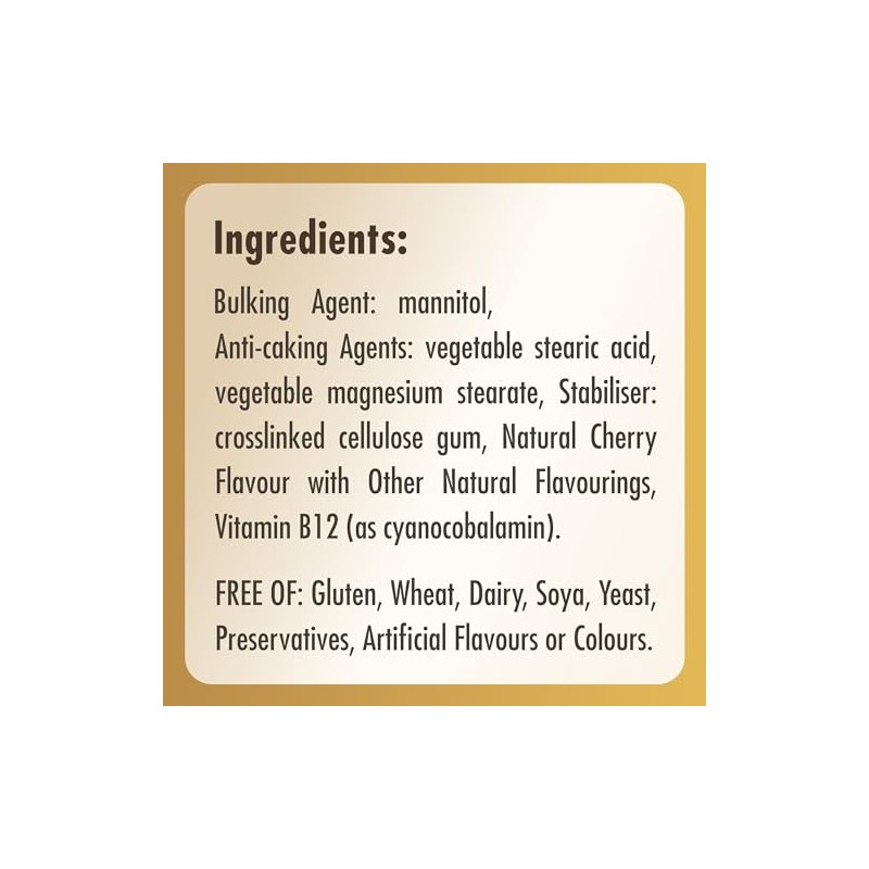 Solgar Vitamin B12 Sublingual - 100 Nuggets