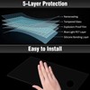Moonlinks 2PCS 16.8in Navigation Touchscreen Tempered Glass Screen Protector Compatible