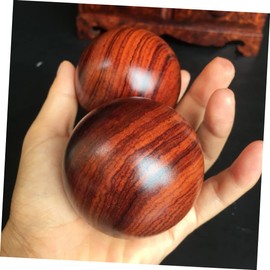 COLLBATH 2pcs Wooden Massage Natural Hand Exercise for Finger Flexibility Muscle Relief Random Grain for and Deep Tissue Massage