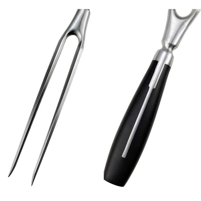 Kakamono Chef Pro - Tenedor de acero inoxidable para tallar,