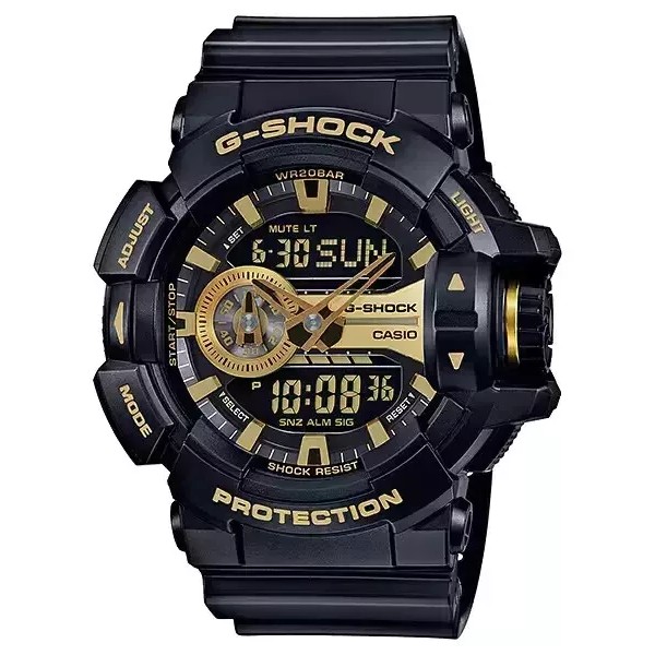 Casio Men's G-Shock Analog & Digital Black Quartz Watch GA400GB-1A9
