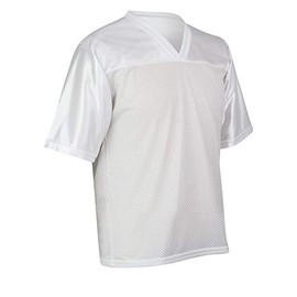CHAMPRO Flag Football Polyester Jersey, White, MEDIUM