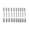 Stainless Steel Chicken Nipple Drinkers Safe Rustproof Farm Equipment Waterer