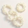 NINFEIQI 10Pcs Satin Hair Scrunchies, Elastic Ponytail Holder for Women