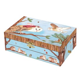 Enchantmints Fairy & Owl Musical Jewelry Box