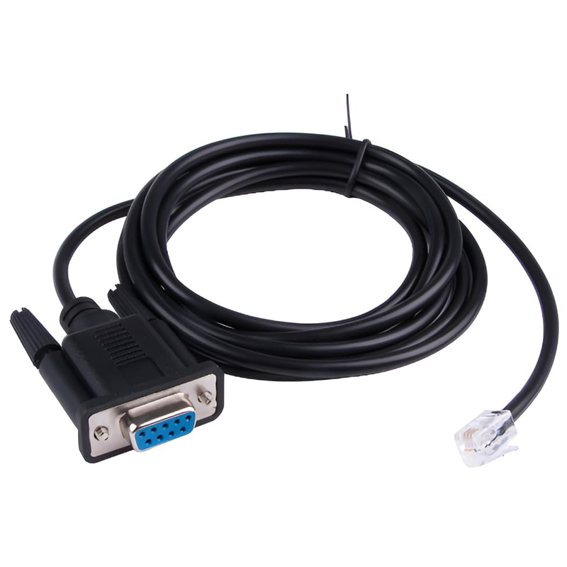 RJ11 DB9, RS232 cash connection cable between an Ingenico payment