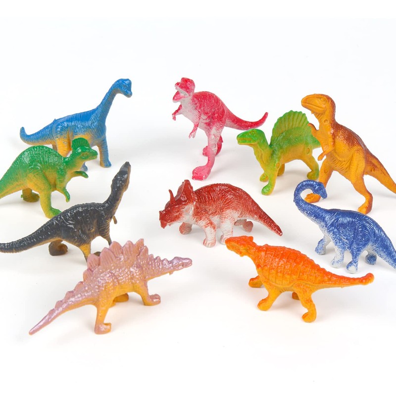 DERAYEE 32 Pieces Mini Dinosaur Toy Dinosaur Gift for Boys