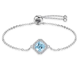 Tusuzik Bracelets for Womens 925 Sterling Silver Bracelet for Women Beautiful Present for Women Jewellery for Women