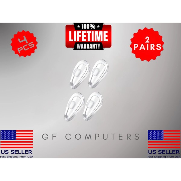 GF Computers 4 PCS Oakley Nose Pads for OX5087 Gasser