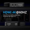 Video Capture Card Black, 4K 60HZ Single HDMI Input Video